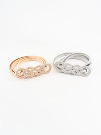 Knot Buckle Metal Belt